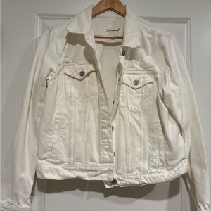 Lucky Brand Cream Jean Jacket